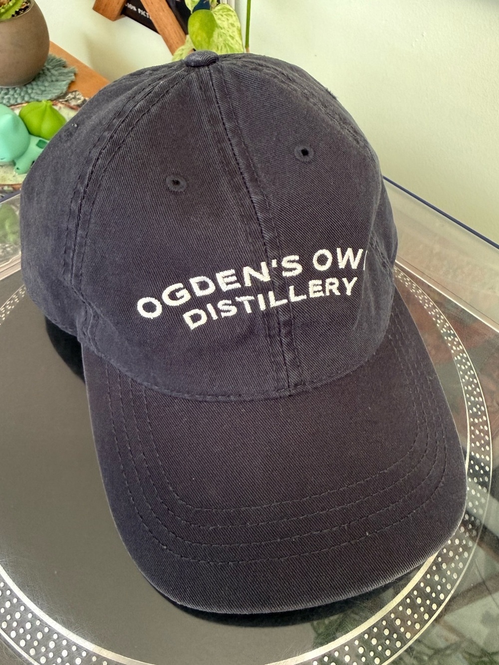 Ogden’s Own Distillery Embroidered Navy Baseball Cap